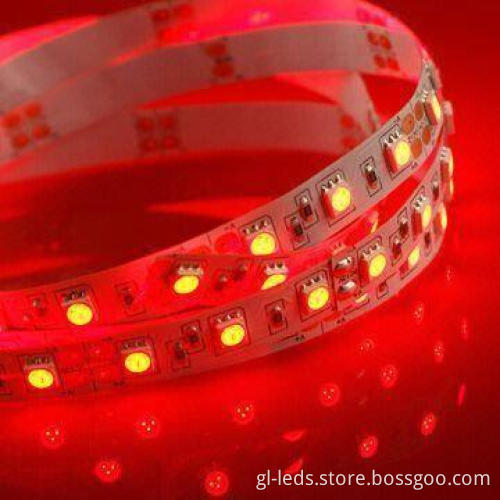 Flexible LED Strip with 5060 Top SMD Light Source and 12 or 24V DC Input Voltages